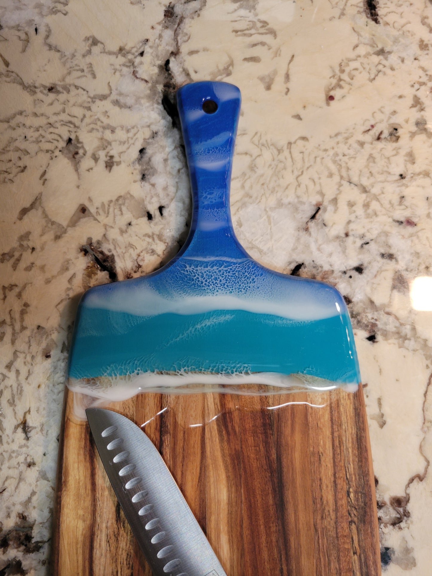 Ocean Waves Cheeseboard