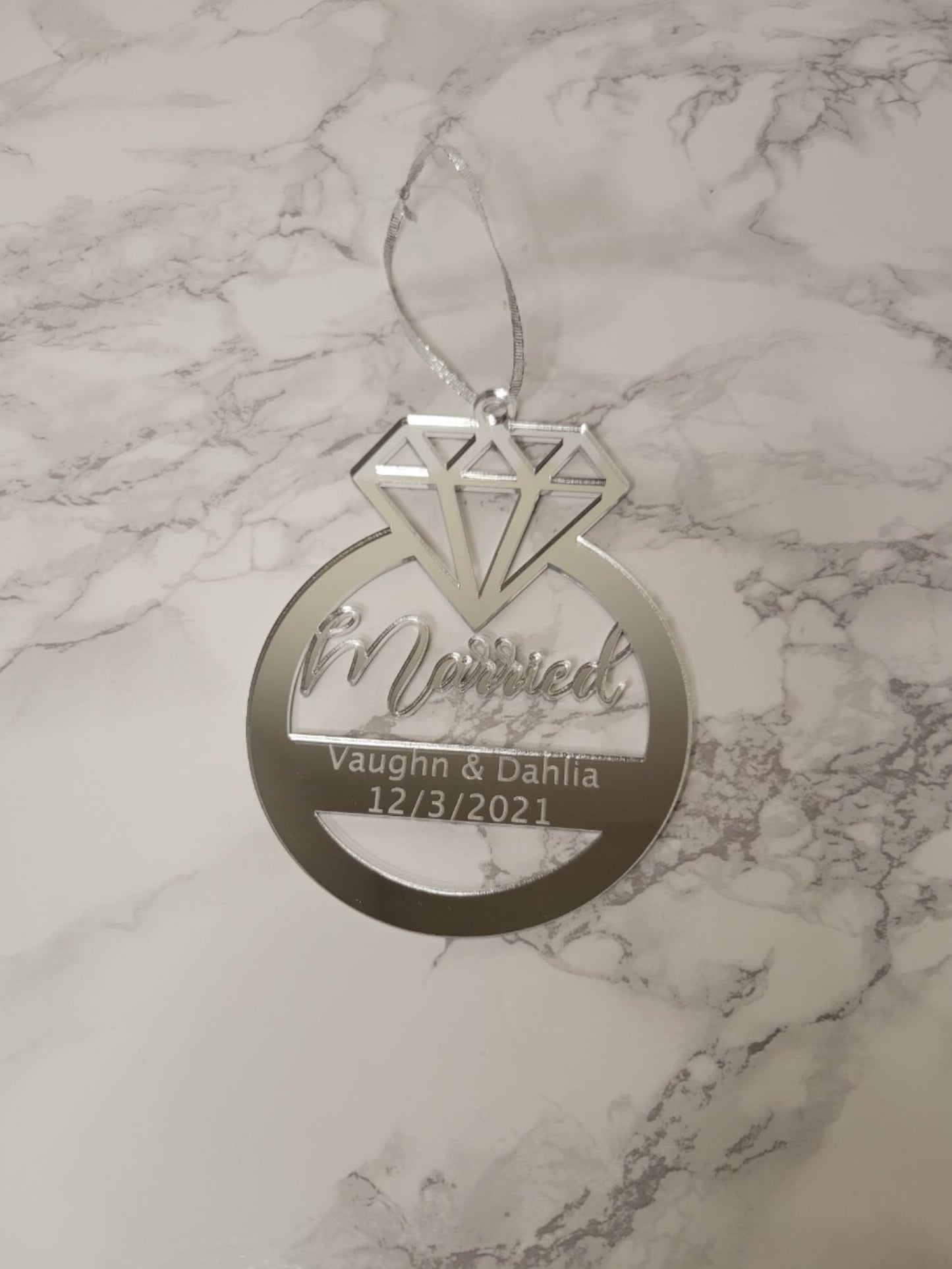 Mirrored Ring Ornament