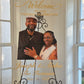 Acrylic Wedding Sign With UV Photo