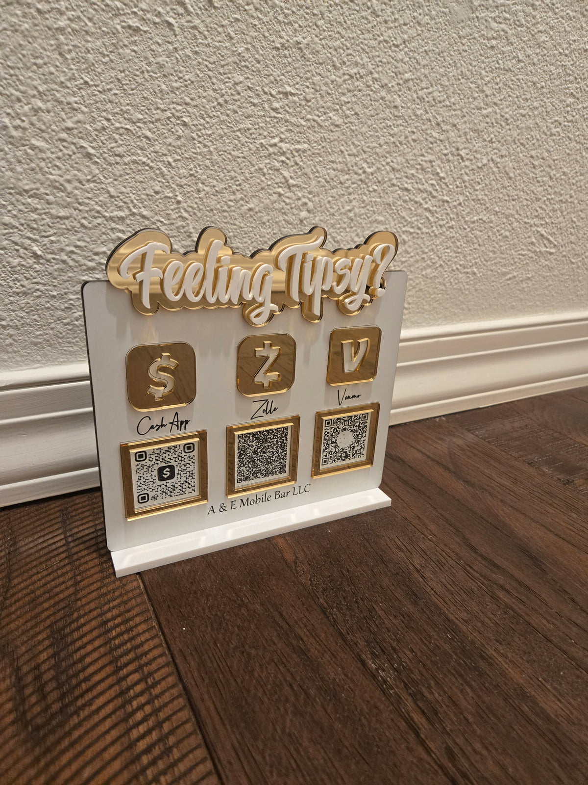 Feeling Tipsy Acrylic Sign