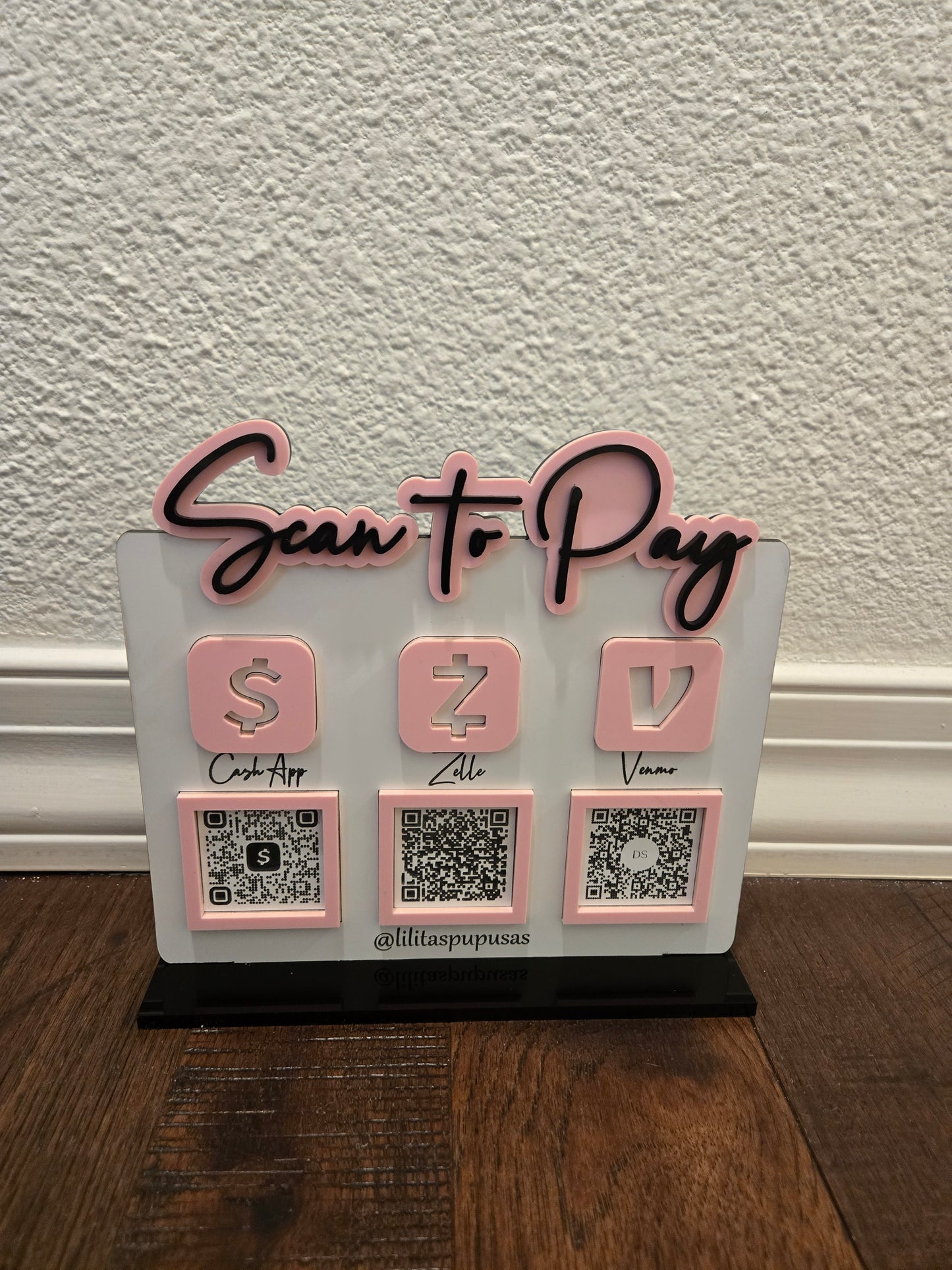 Scan to Pay Sign