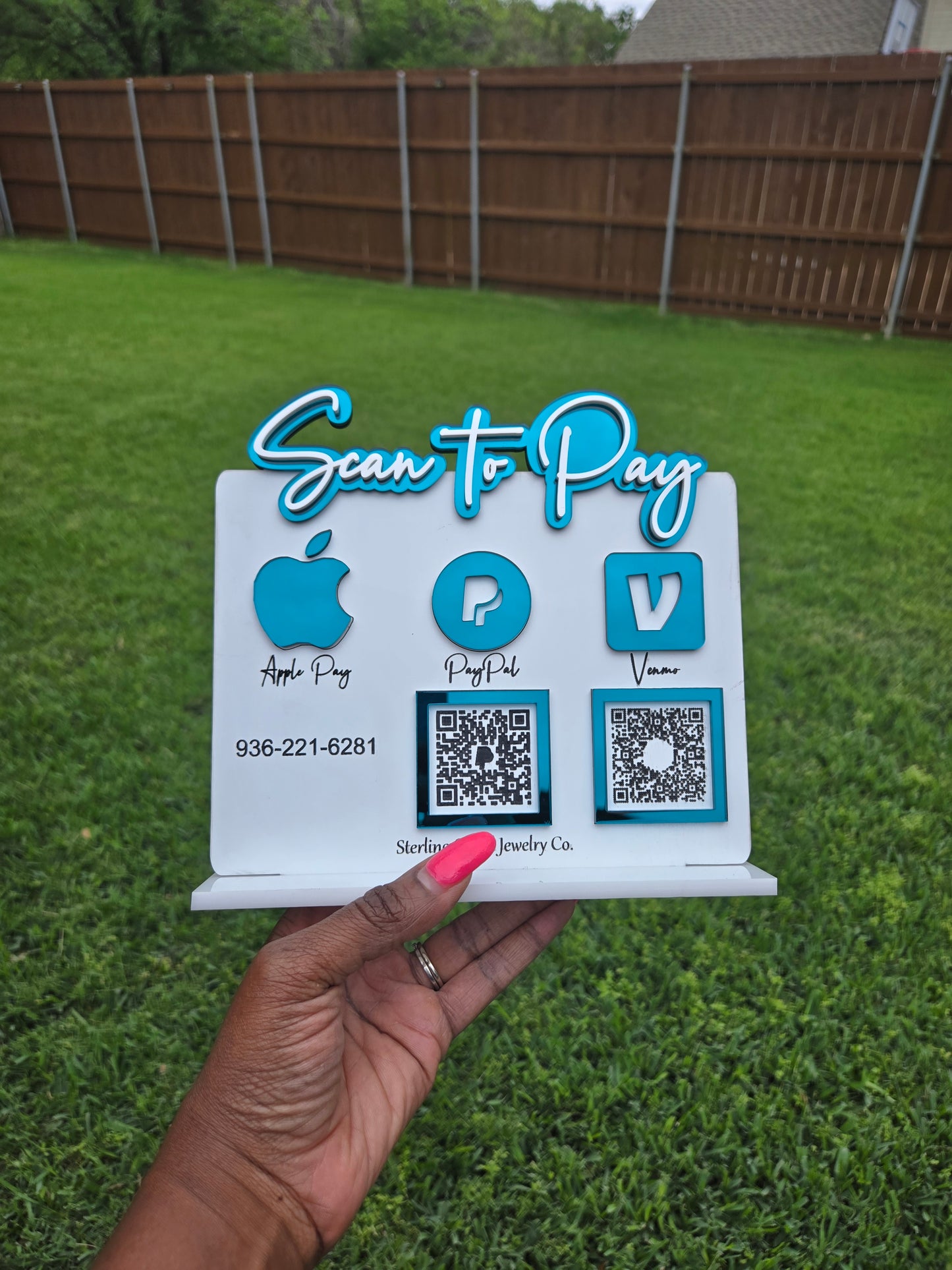 Scan to Pay Sign