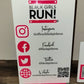 Large Social Media Sign with Icons and 1 QR Code
